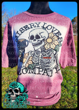 Load image into Gallery viewer, MISERY LOVES COMPANY BLEACHED TEE
