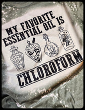 Load image into Gallery viewer, CHLOROFORM BLEACHED TEE
