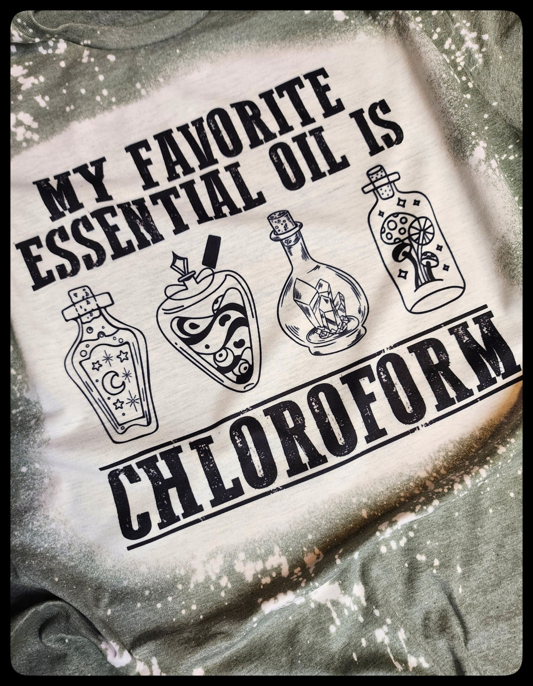 CHLOROFORM BLEACHED TEE