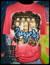 Load image into Gallery viewer, TEXAS RANGERS BASEBALL BLEACHED TEE
